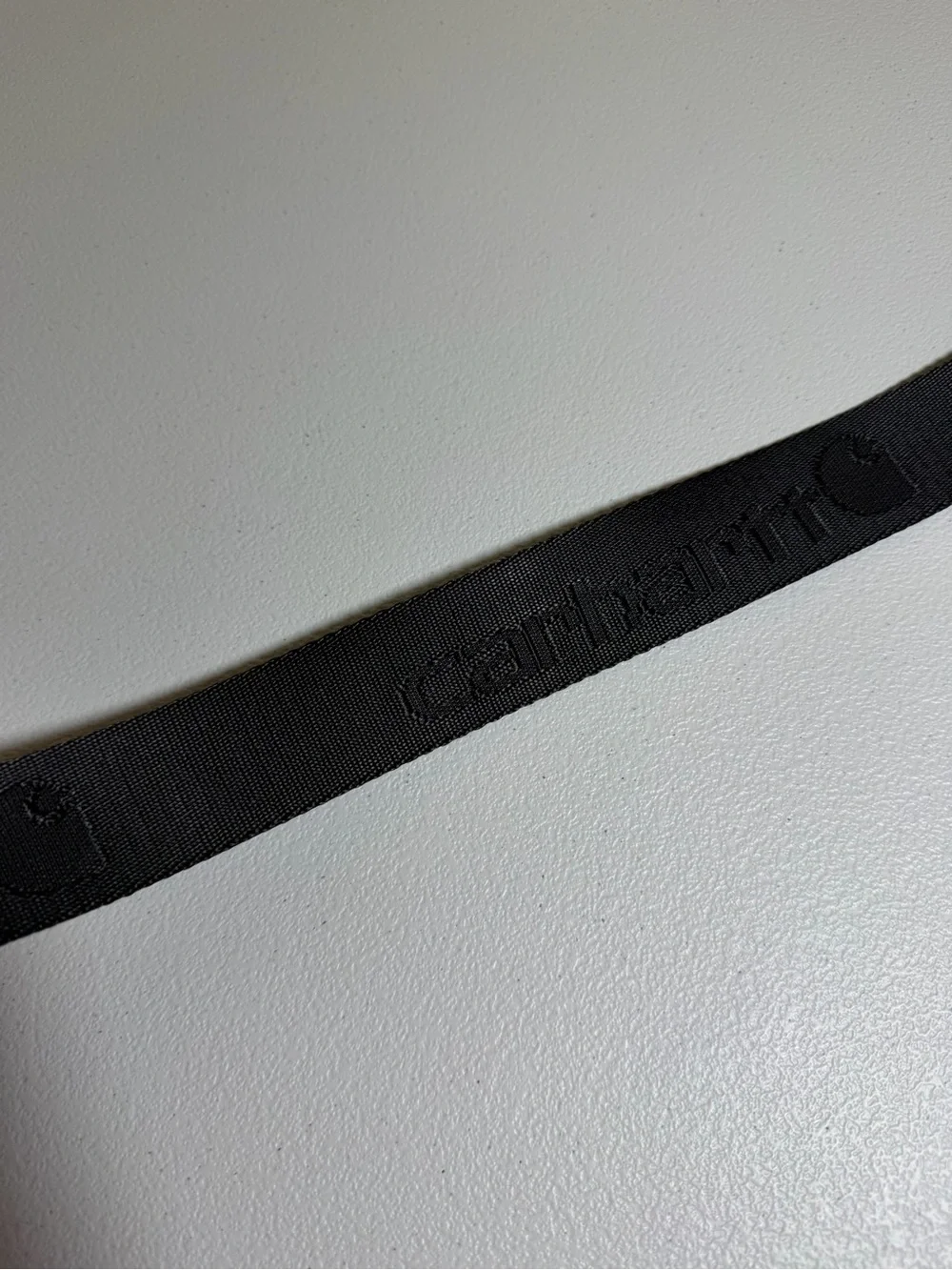 Carhartt Yellow & Black Belt With Guide Tag Medium